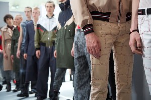 Backstage at Dior Homme Men's Spring 2017