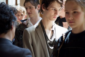 Backstage at Kolor Men's Spring 2017