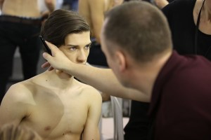 Backstage at Louis Vuitton Men's Spring 2017