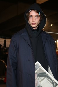 Backstage at Off-White Men's Spring 2017