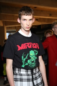 Backstage at Off-White Men's Spring 2017
