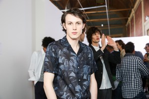 Backstage at Officine Générale Men's Spring 2017
