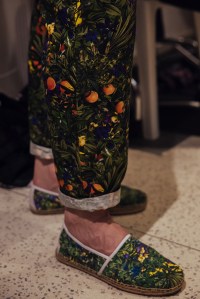 Backstage at White Mountaineering Men's Spring 2017