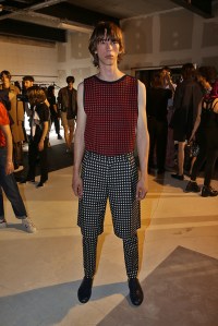 Backstage at Wooyoungmi Men's Spring 2017