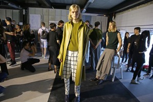 Backstage at Wooyoungmi Men's Spring 2017
