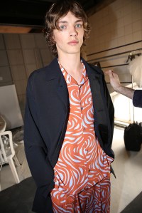 Backstage at Wooyoungmi Men's Spring 2017