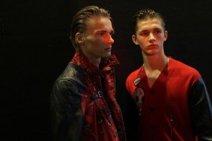 Backstage at Coach Men's Spring 2017