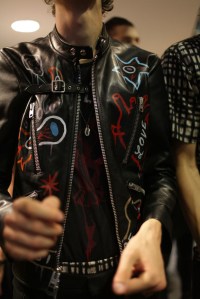 Backstage at Coach Men's Spring 2017