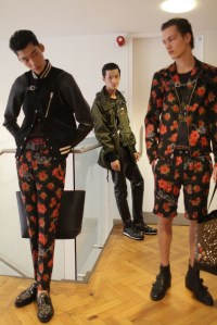 Backstage at Coach Men's Spring 2017