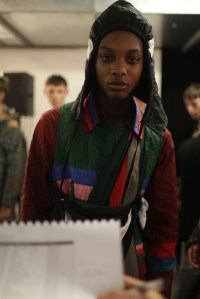 Backstage at Craig Green Men's Spring 2017