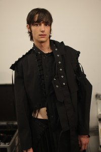Backstage at Craig Green Men's Spring 2017