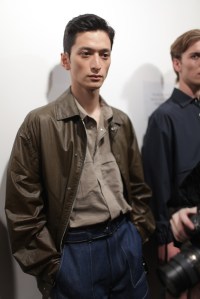 Backstage at E Tautz Men's Spring 2017