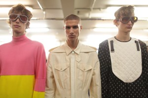 Backstage at J.W. Anderson Men's Spring 2017