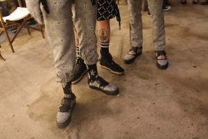 Backstage at KTZ Men's Spring 2017