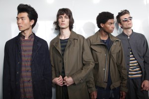 Backstage at Oliver Spencer Men's Spring 2017