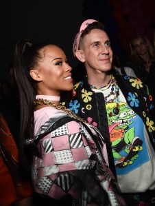 Serayah McNeill and Jeremy Scott