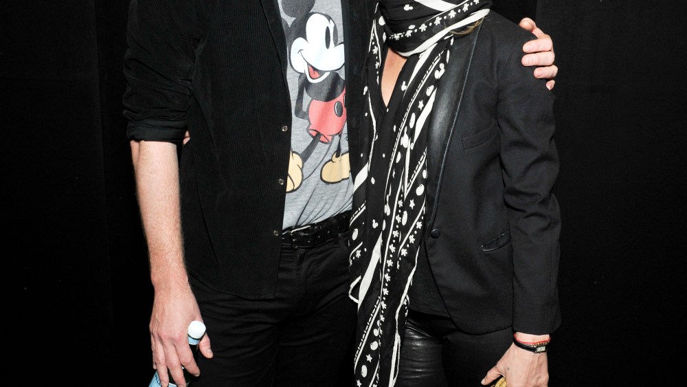 Stuart Vevers and Kate Moss