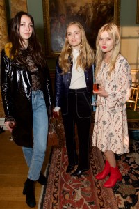 Tish Weinstock, Alexandra Carl and Sophie Kennedy Clark