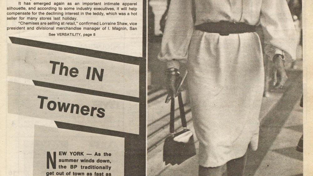 Bill Cunningham in the Archives of WWD