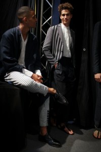 Backstage at Etro Men's Spring 2017