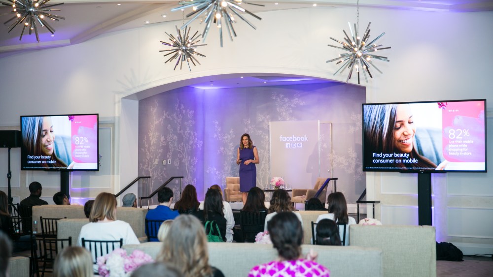 Karin Tracy at Facebook's first beauty summit