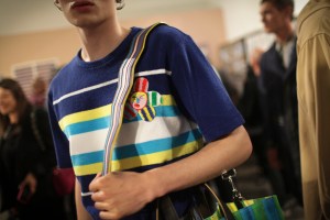 Backstage at Fendi Men's Spring 2017