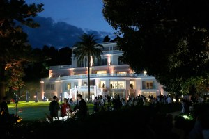 The scene at the Fred party at Cap Estel