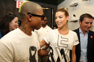 Pharrell Williams and Eva Shaw