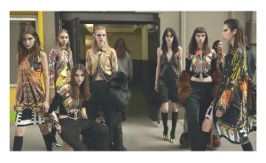 A visual from the Givenchy Fall '16 ad campaign.