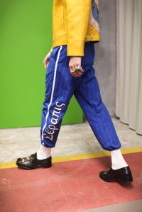Backstage at Gucci Men's Spring 2017