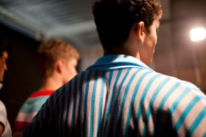 Backstage at Sibling Men's Spring 2017