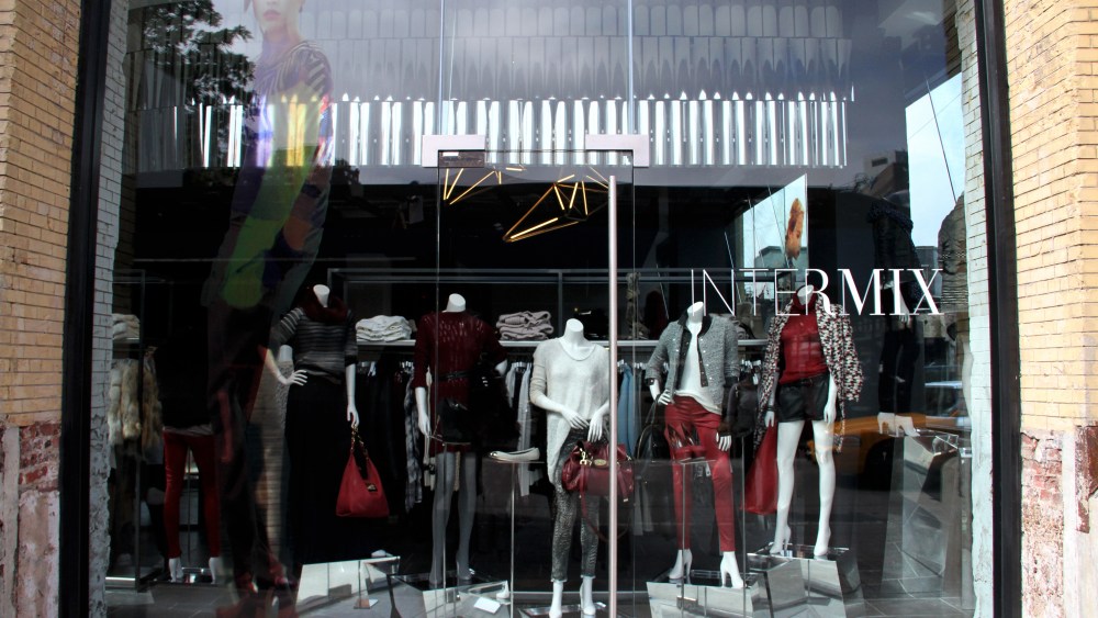 Gap Seen Standing By Intermix Chain