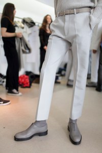 Backstage at Jil Sander Men's Spring 2016