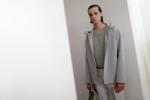 Backstage at Jil Sander Men's Spring 2016