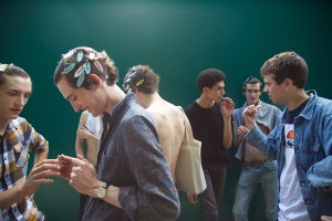 Backstage at Louis Vuitton Men's Spring 2017