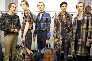 Backstage at Louis Vuitton Men's Spring 2017
