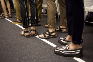 Backstage at Louis Vuitton Men's Spring 2017