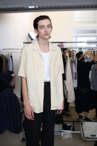 Backstage at Lemaire Men's Spring 2017