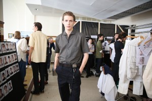 Backstage at Lemaire Men's Spring 2017