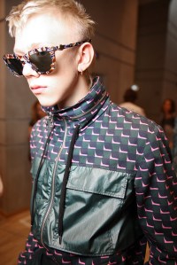 Backstage at Kenzo Men's Spring 2017