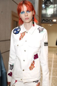 Backstage at Kenzo Men's Spring 2017