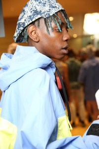 Backstage at Kenzo Men's Spring 2017