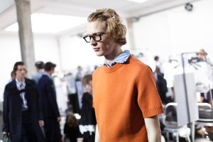 Backstage at Marni Men's Spring 2016