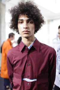 Backstage at Marni Men's Spring 2016