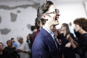 Backstage at Marni Men's Spring 2016