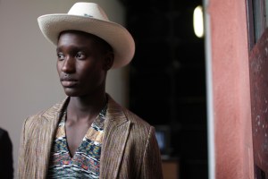 Backstage at Missoni Men's Spring 2017