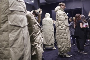 Backstage Moncler Men's Spring 2017