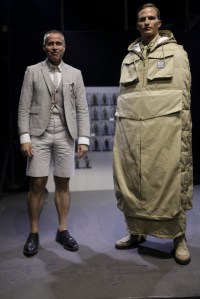 Backstage Moncler Men's Spring 2017