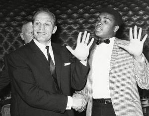 Henry Cooper and Muhammad Ali