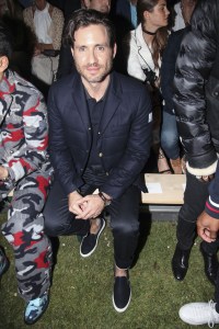 Edgar Ramirez moncler front row